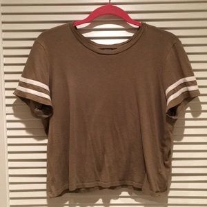 Olive green t-shirt